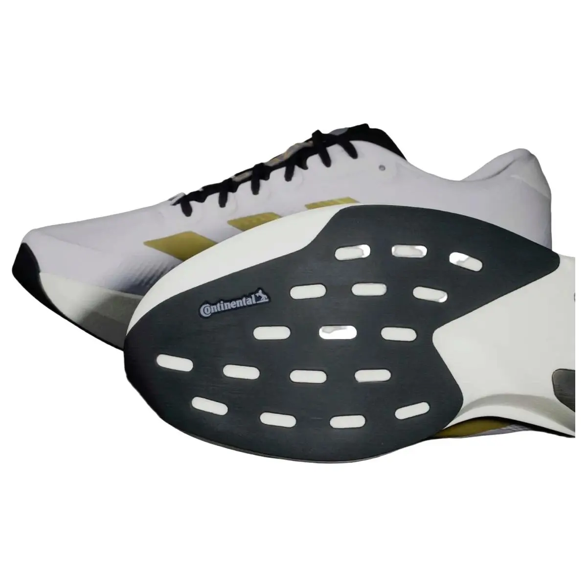 Adidas shoes - Adizero Evo Sl Woven - Adizero Evo Woven - JQ4441 - White/Gold 1