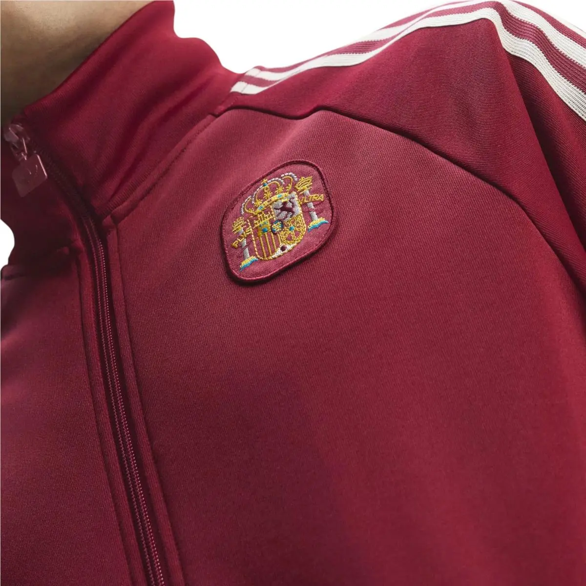 Adidas clothing - Spain Track Suit - Spain Track Suit - Burgundy 6