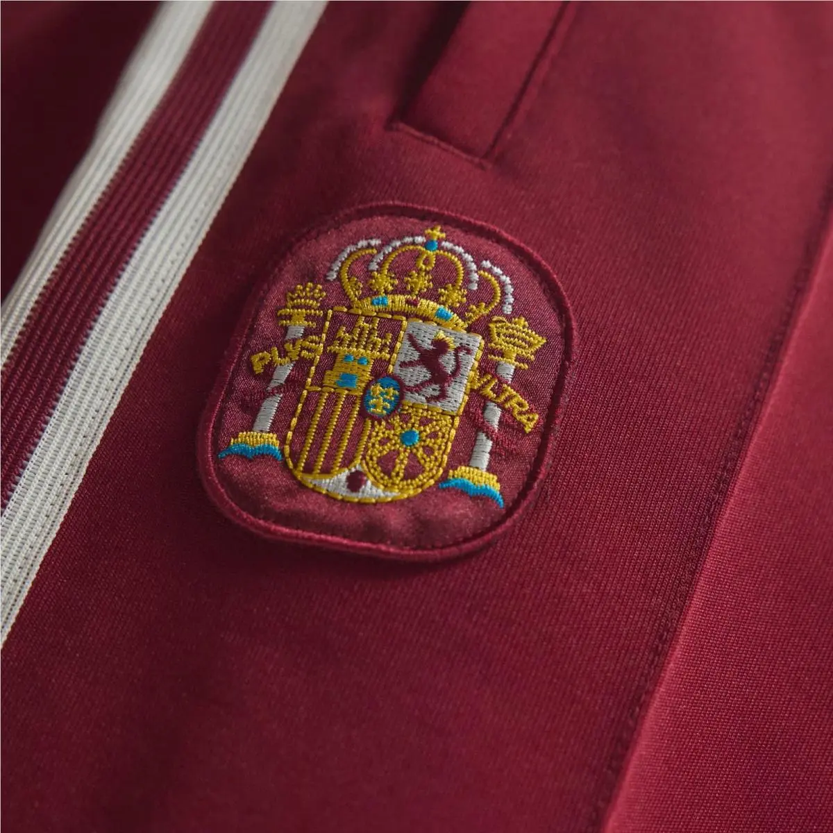 Adidas clothing - Spain Track Suit - Spain Track Suit - Burgundy 30