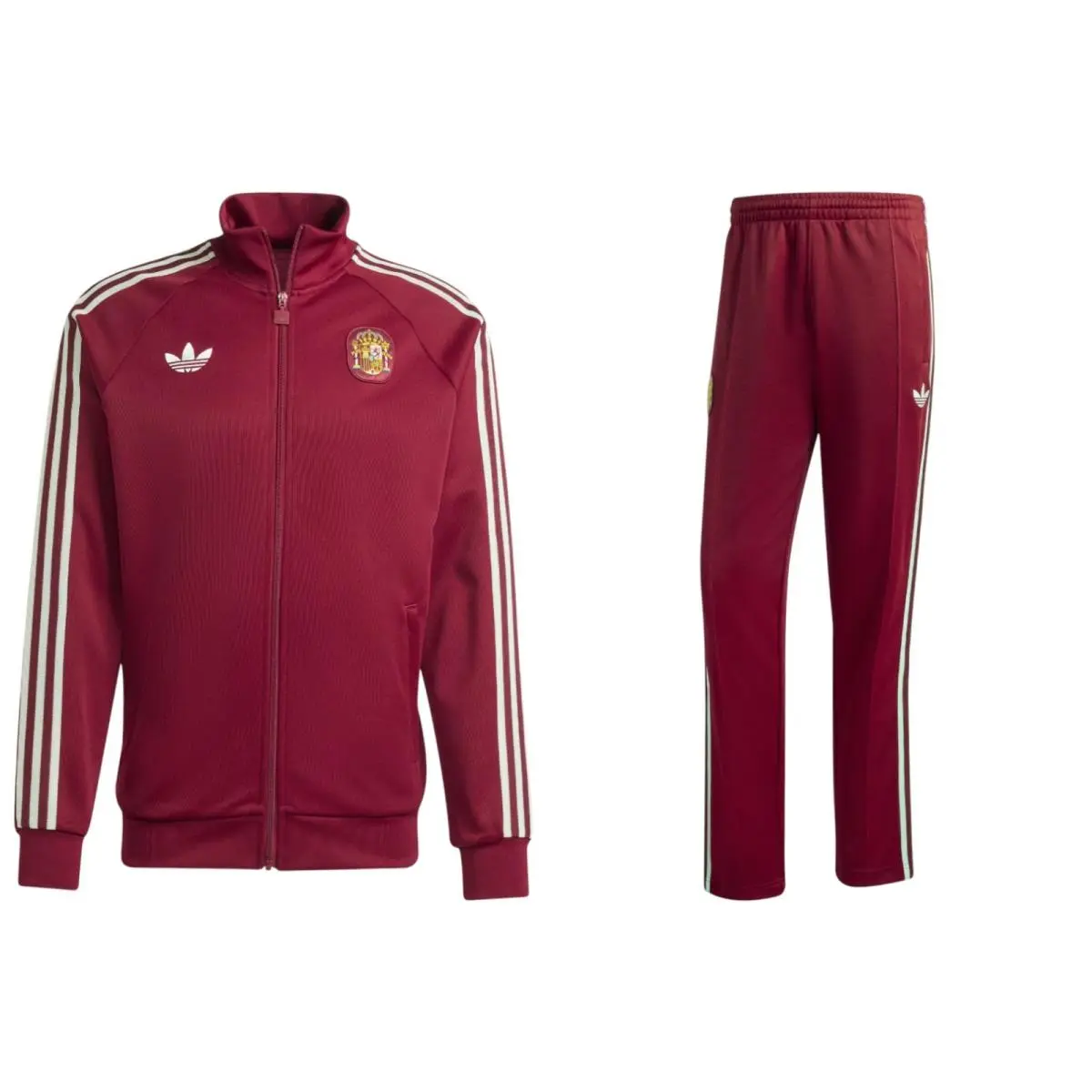 Adidas clothing - Spain Track Suit - Spain Track Suit - Burgundy 15