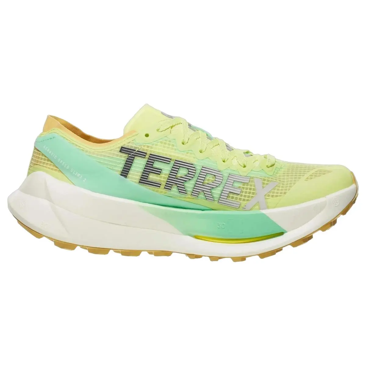 Adidas shoes - Terrex Agravic Speed Ultra 2 - HQ5066 - Frozen Lemon/Core Black/Pulse Mint 7