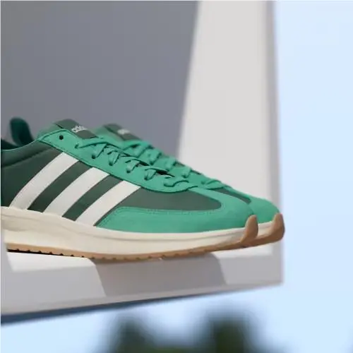 Adidas shoes - Collegiate Green / Core White / Semi Court Green 18