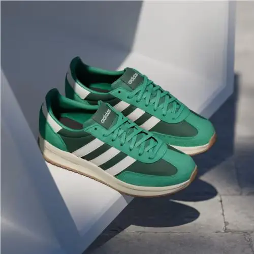 Adidas shoes - Collegiate Green / Core White / Semi Court Green 3