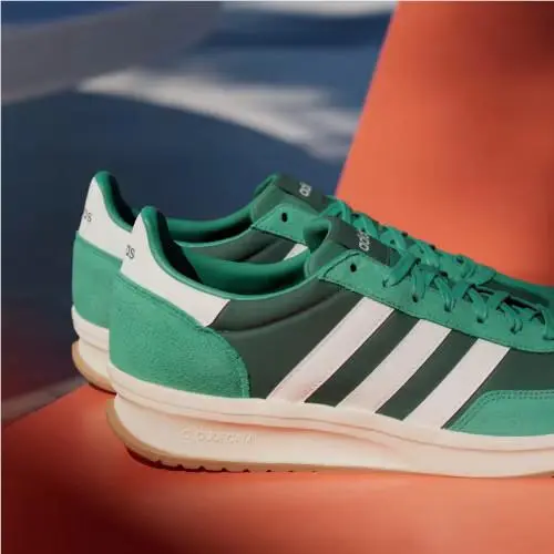 Adidas shoes - Collegiate Green / Core White / Semi Court Green 7