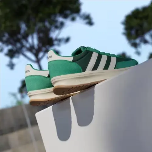 Adidas shoes - Collegiate Green / Core White / Semi Court Green 16