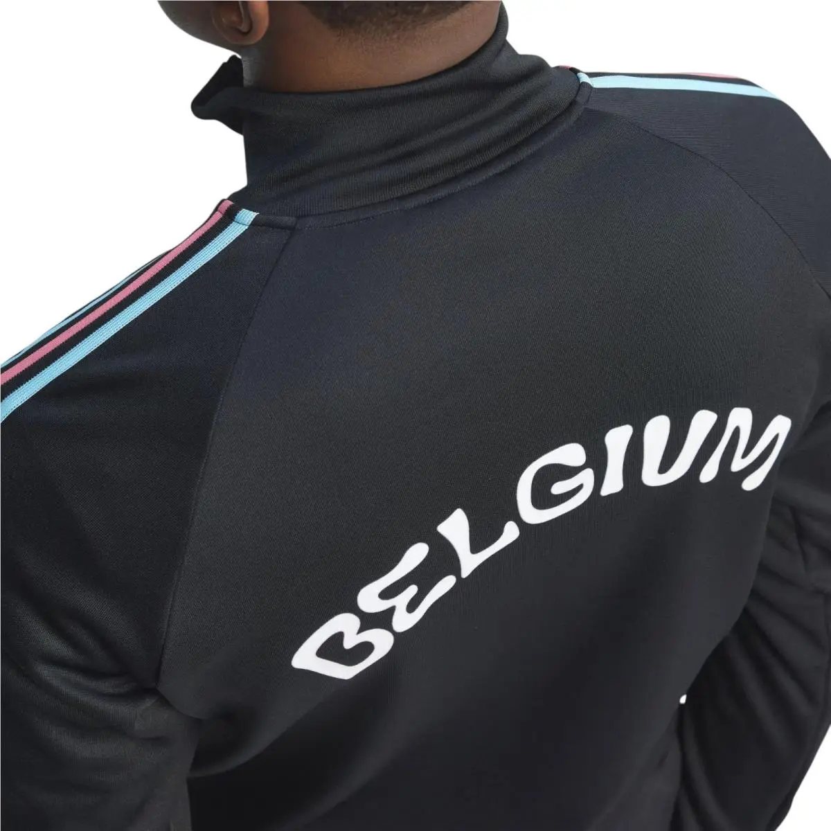 Adidas clothing - Adidas Originals Belgium Track Top - JZ2206 - Black 5