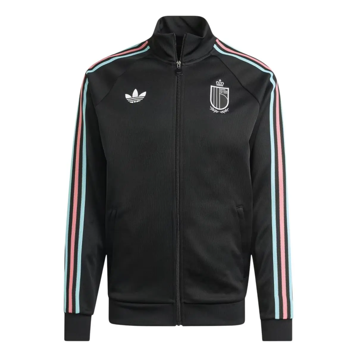 Adidas clothing - Adidas Originals Belgium Track Top - JZ2206 - Black 7