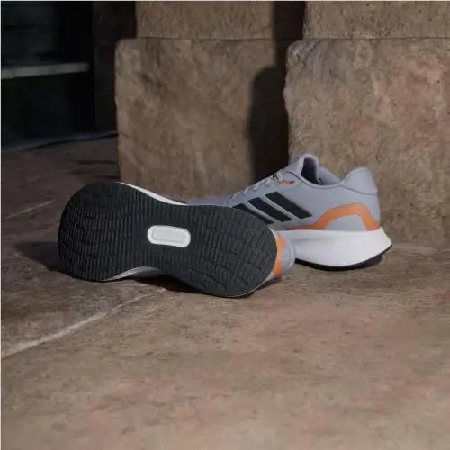 Adidas shoes - Halo Silver / Core Black / Dusky Orange 12