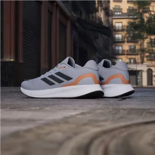 Adidas shoes - Halo Silver / Core Black / Dusky Orange 14
