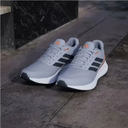 Adidas shoes - Halo Silver / Core Black / Dusky Orange 16