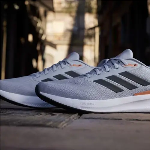 Adidas shoes - Halo Silver / Core Black / Dusky Orange 17