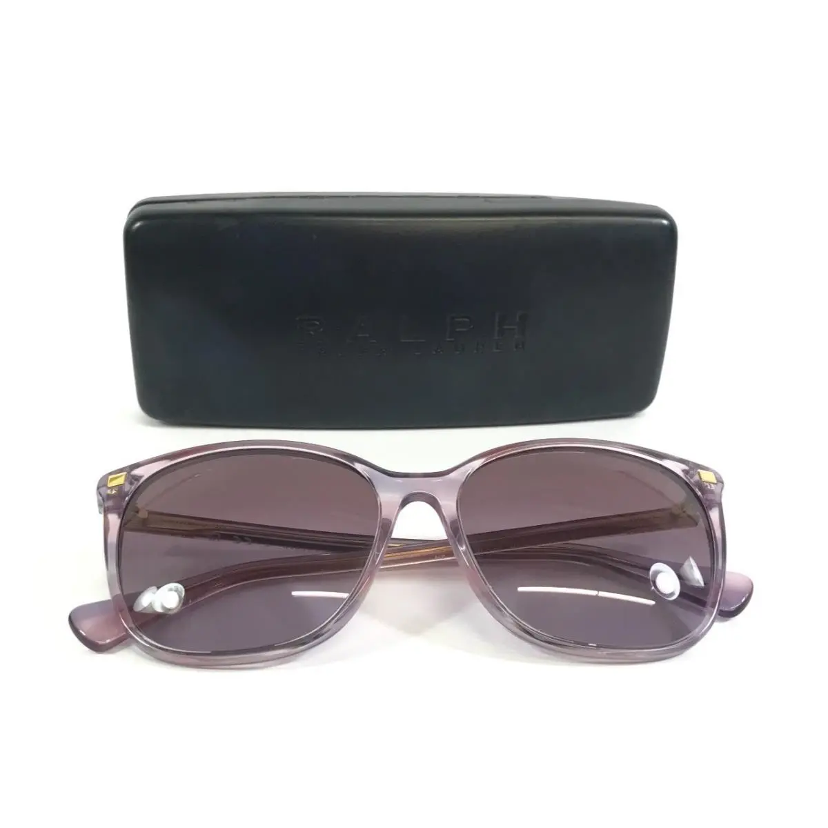 Ralph Lauren Sunglasses RA5293 6036/8H Shiny Pink Purple Frames w/ Purple Lenses