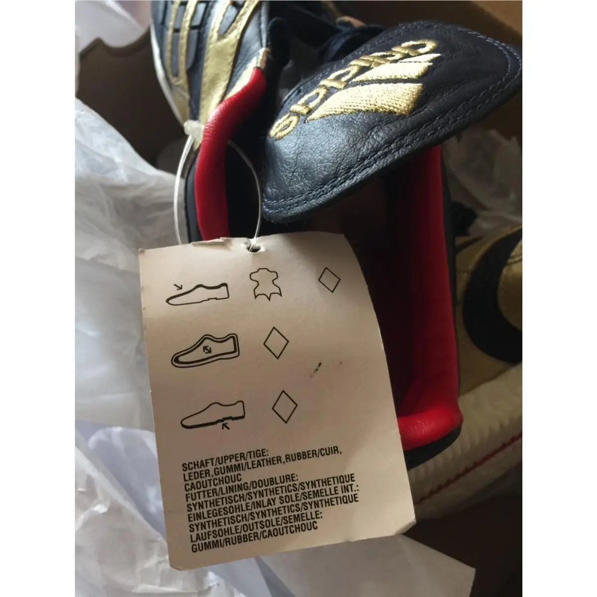 Adidas shoes - adidas Predator Accelerator - Predator Accelerator - F37095 - Gold 19