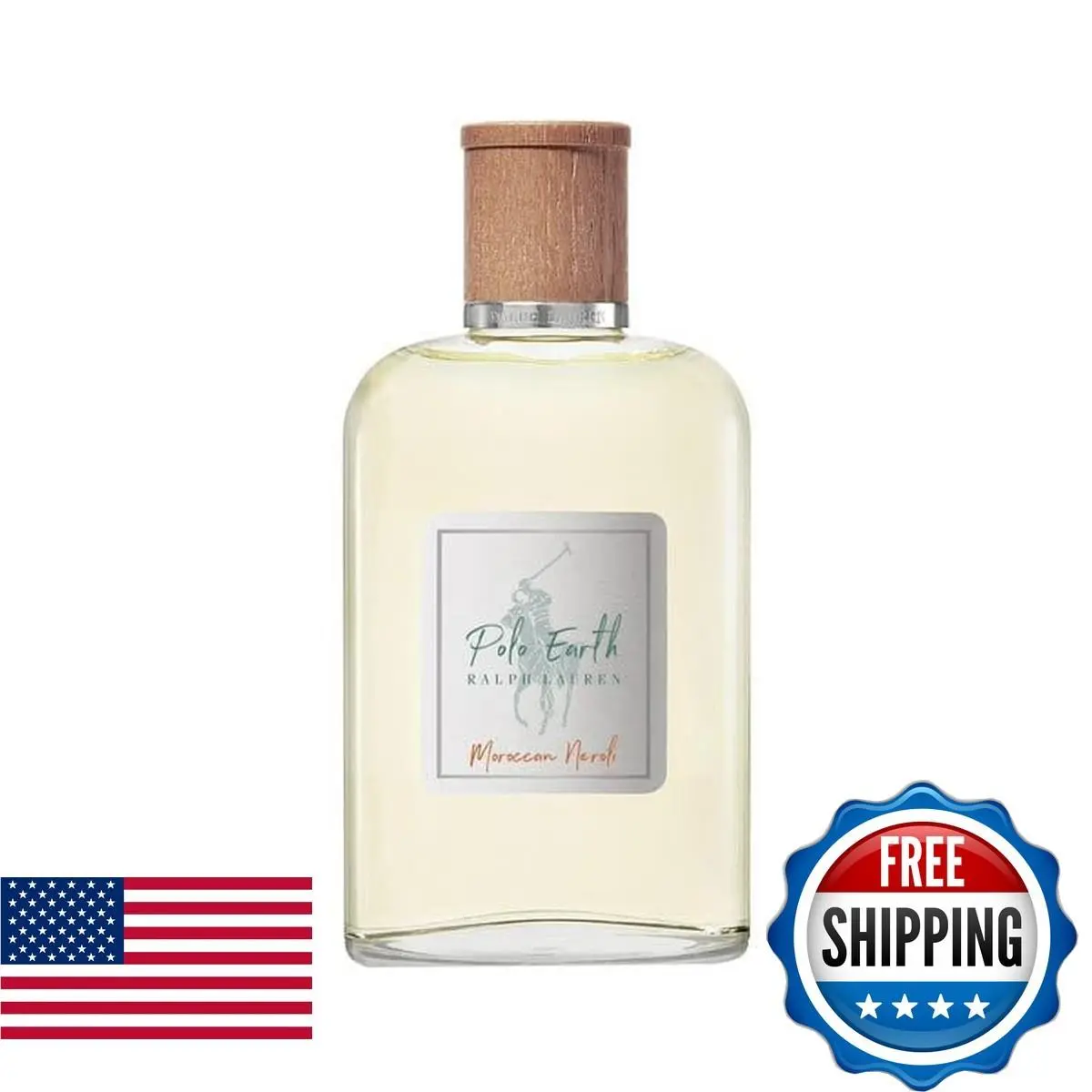 Ralph Lauren Polo Earth Moroccan Neroli Floral Citrus Cologne 3.4 Fl Oz