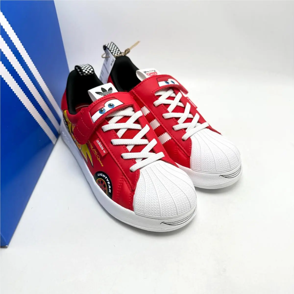 Adidas shoes - adidas adiFOM Superstar 360 C - Pure Ruby / Cloud White / Supplier Colour (Red / Yellow) 8