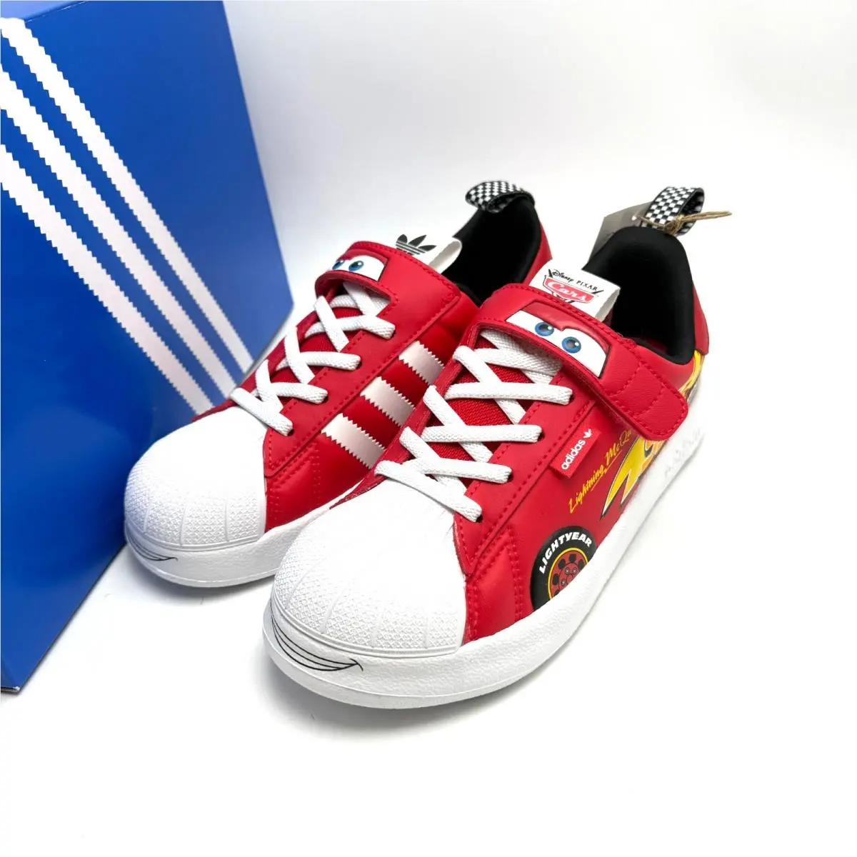 Adidas shoes - adidas adiFOM Superstar 360 C - Pure Ruby / Cloud White / Supplier Colour (Red / Yellow) 5