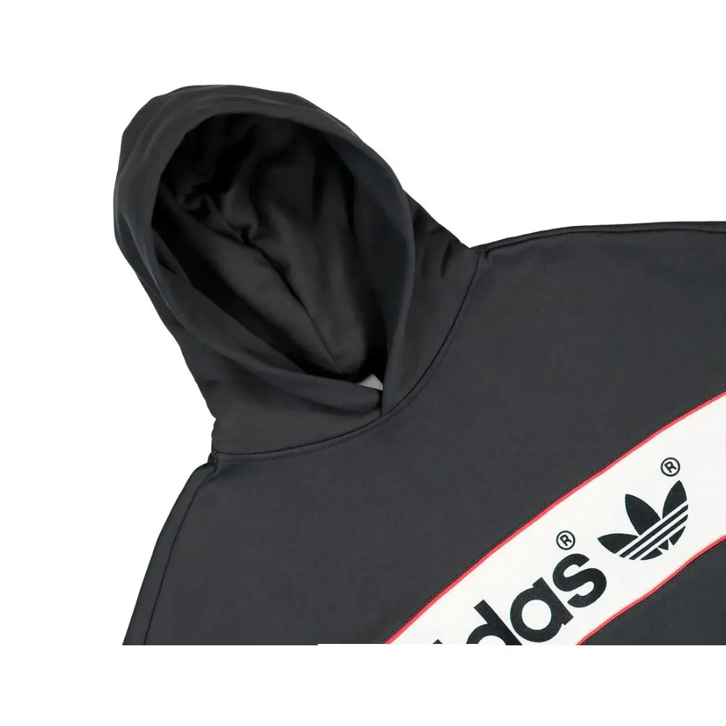 Adidas clothing - Utility Black / Off White / Scarlet Red Piping 7
