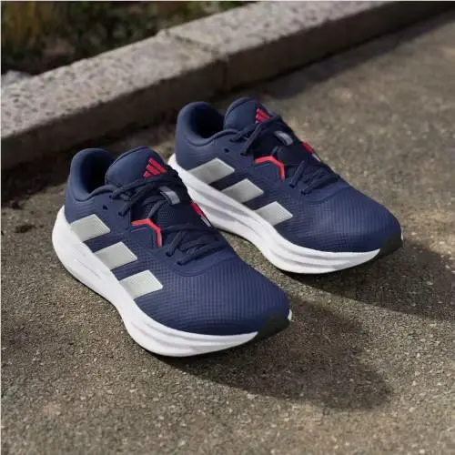 Adidas shoes - Dark Blue / Silver Metallic / Lucid Red 6