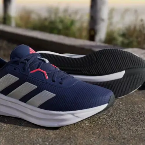Adidas shoes - Dark Blue / Silver Metallic / Lucid Red 7