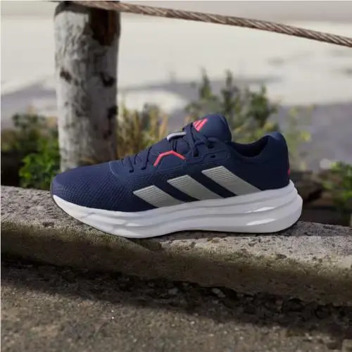 Adidas shoes - Dark Blue / Silver Metallic / Lucid Red 16