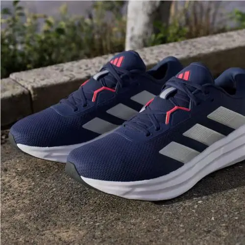 Adidas shoes - Dark Blue / Silver Metallic / Lucid Red 20