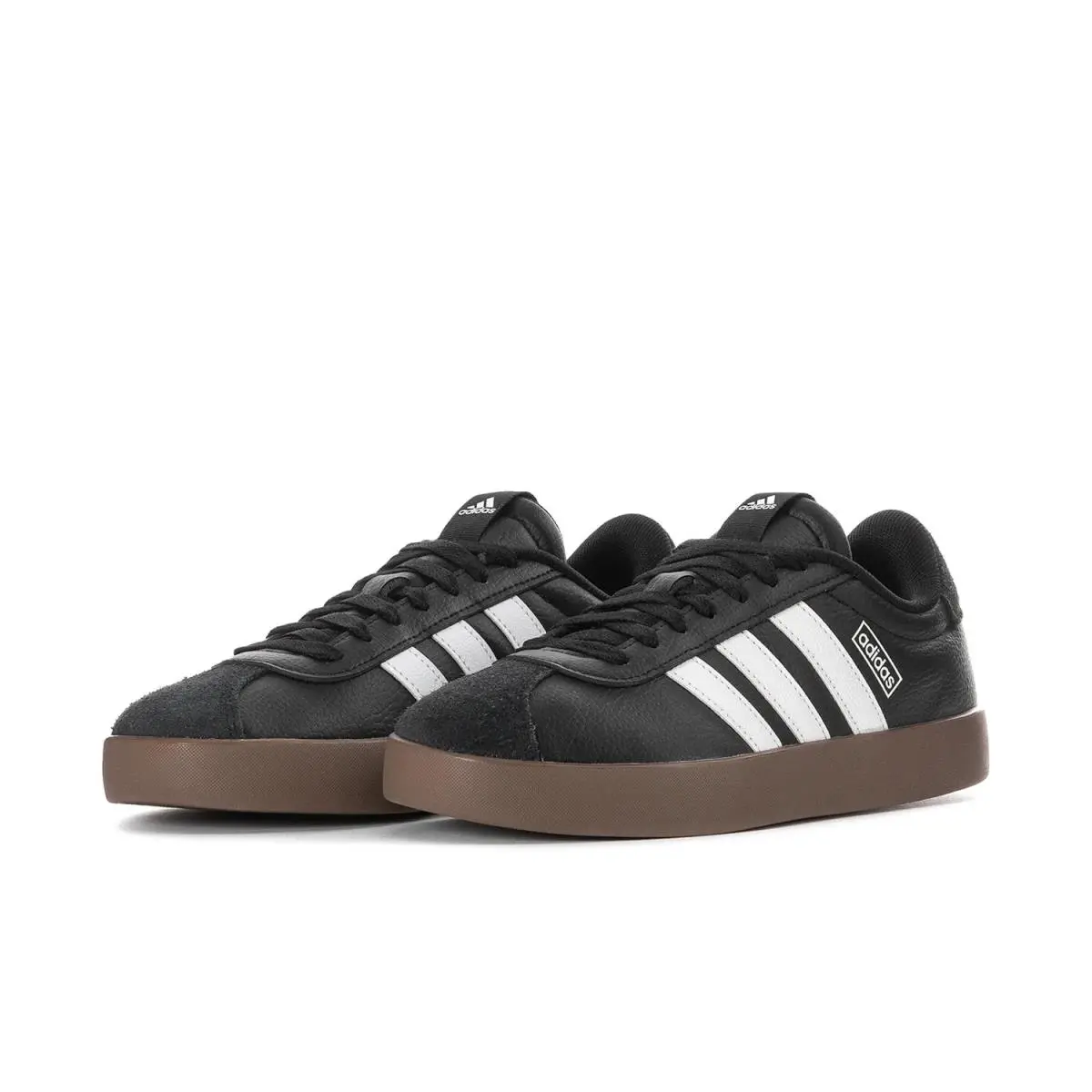VL Court 3.0 ID8796 Sneakers Women`s 10M Black Lifestyle Shoes ZAP2867 by Adidas