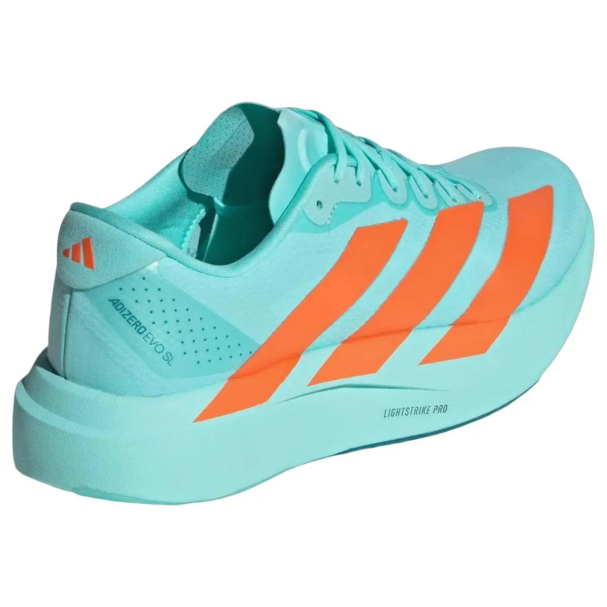 Adidas shoes - Adizero Evo Sl Woven - Adizero Evo Woven - KI8342 - Flash Aqua/Impact Orange/Arctic Fusion 4