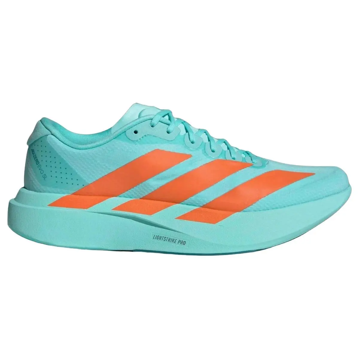 Adidas shoes - Adizero Evo Sl Woven - Adizero Evo Woven - KI8342 - Flash Aqua/Impact Orange/Arctic Fusion 8