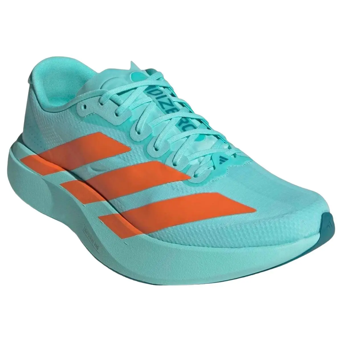 Adidas shoes - Adizero Evo Sl Woven - Adizero Evo Woven - KI8342 - Flash Aqua/Impact Orange/Arctic Fusion 12