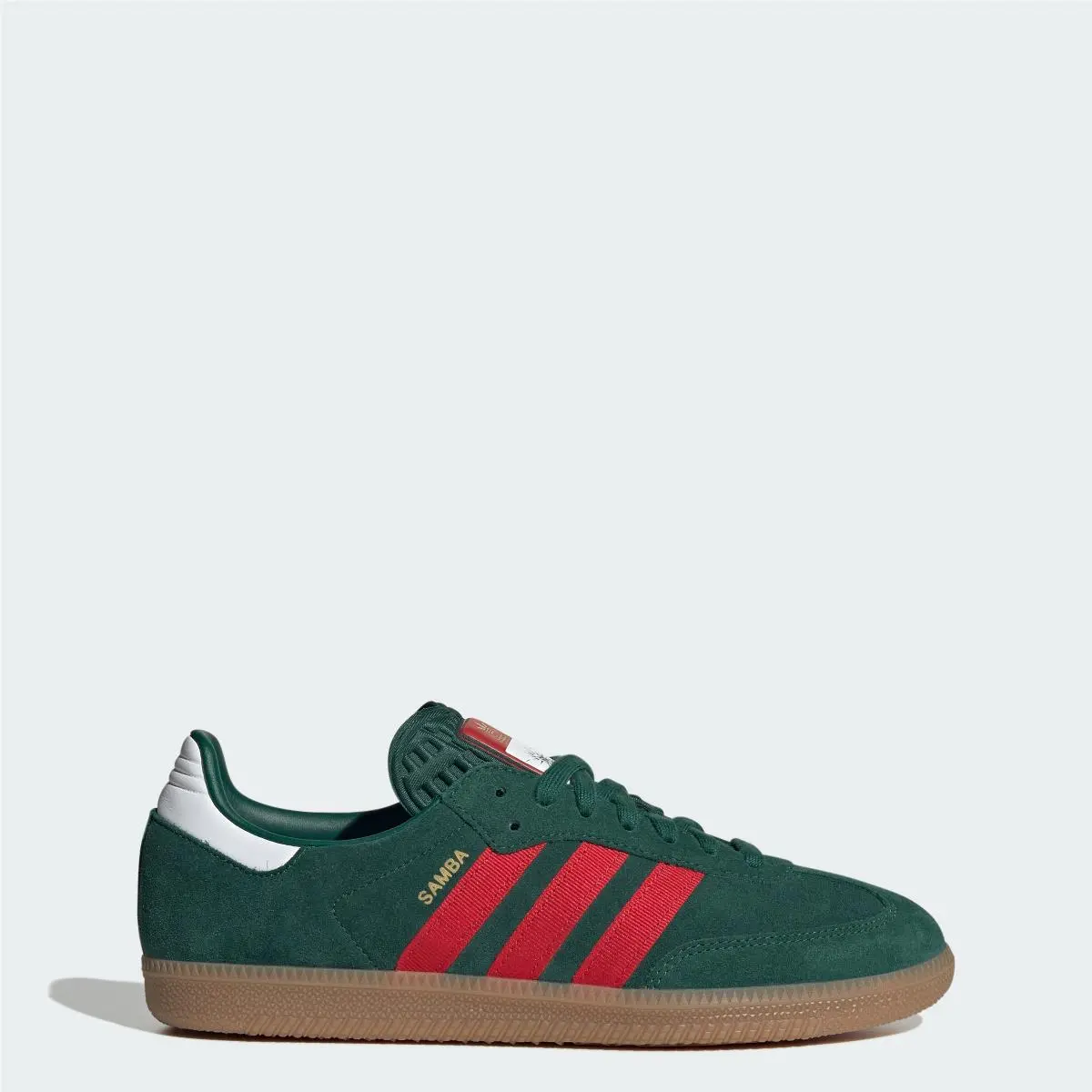 Adidas shoes - Team Dark Green / Better Scarlet / Gum 5