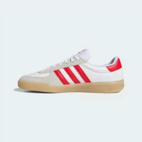 Adidas shoes - Cloud White / Better Scarlet / Gum 5