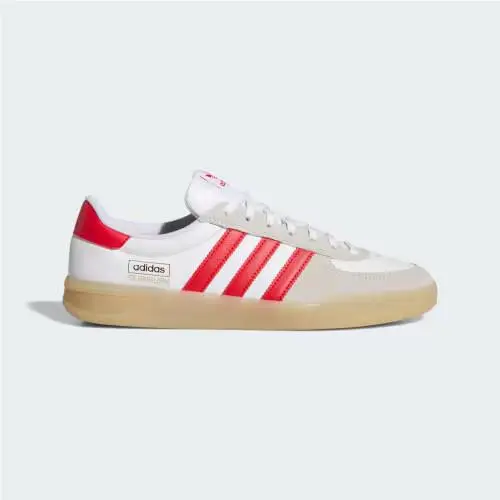 Adidas shoes - Cloud White / Better Scarlet / Gum 9