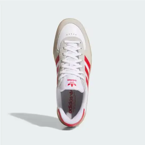 Adidas shoes - Cloud White / Better Scarlet / Gum 11