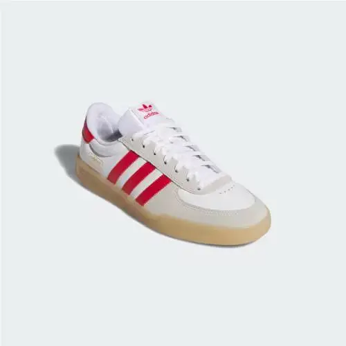 Adidas shoes - Cloud White / Better Scarlet / Gum 13