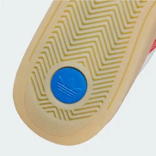 Adidas shoes - Cloud White / Better Scarlet / Gum 17