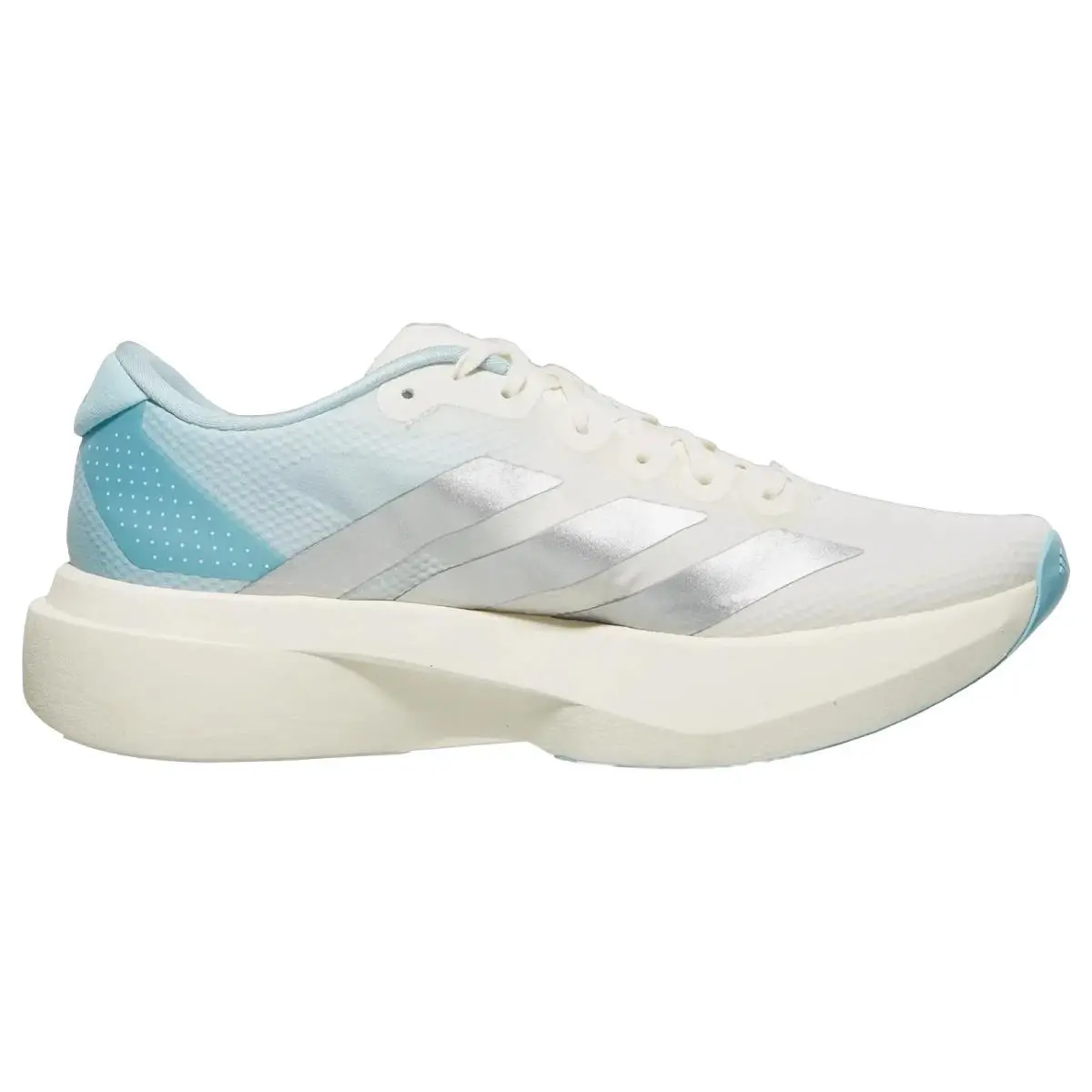 Adidas shoes - Adizero Evo Sl Woven - Adizero Evo Woven - KJ2550 - Off White/Silver Metallic/Icey Blue 1