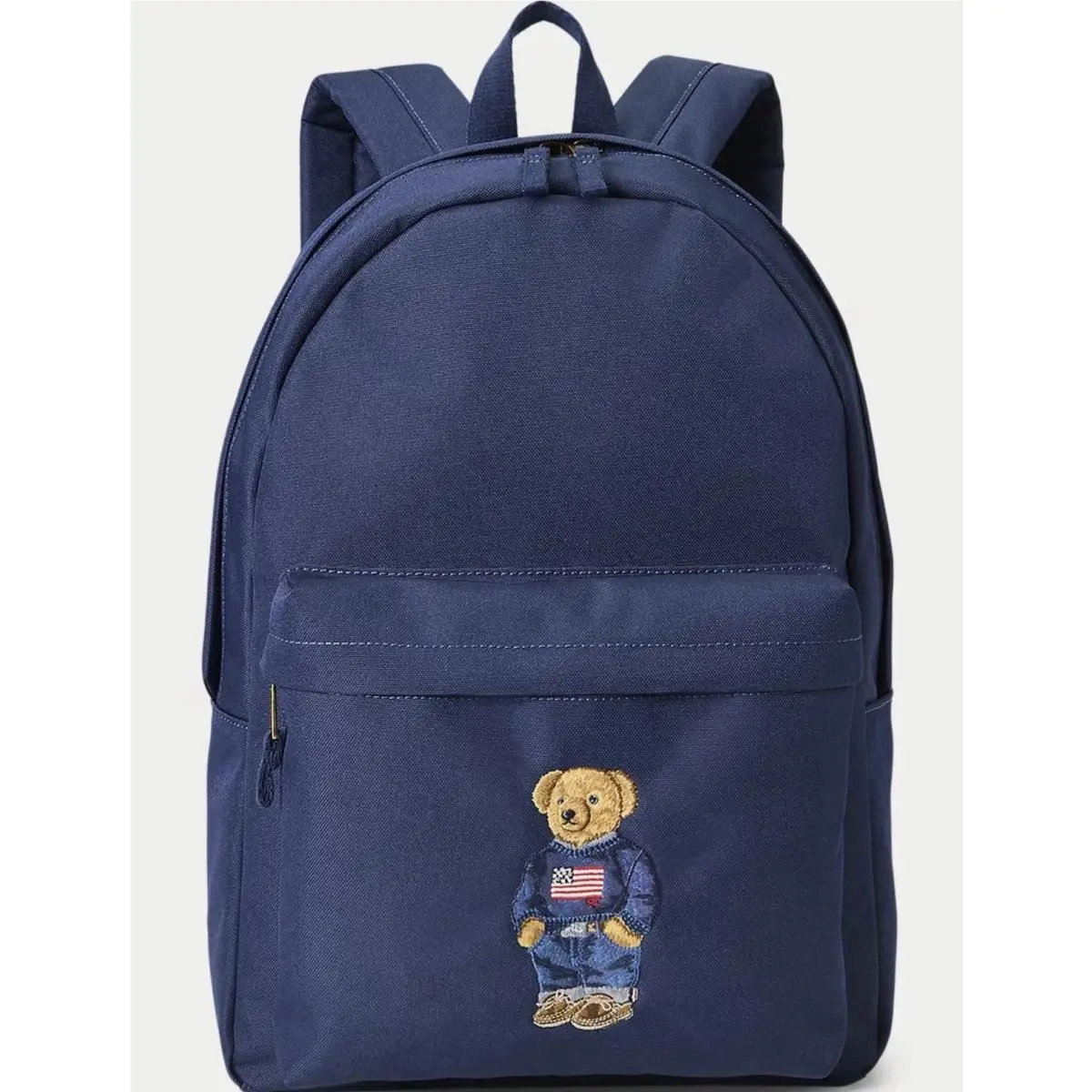 Polo Ralph Lauren Polo Bear Usa Flag Navy Blue Backpack