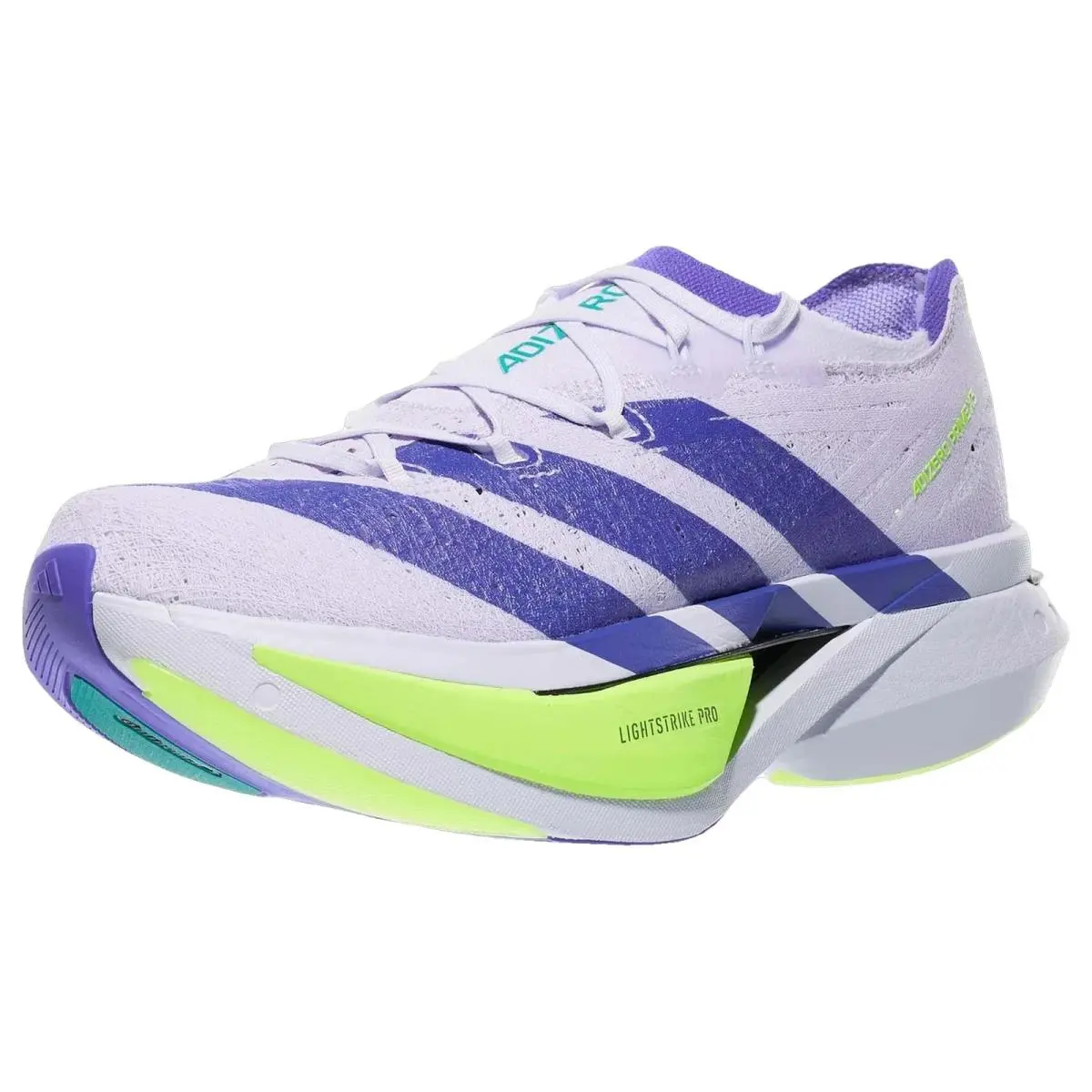 Adidas shoes - Adizero Prime X3 Strung - Adizero Prime Strung - KI3249 - Frozen Purple/Solar Purple/Signal Green 6