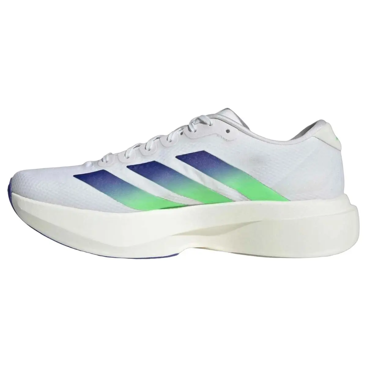 Adidas shoes - Adizero Evo Sl Woven - Adizero Evo Woven - KJ2522 - Ftwr White/Beam Green/Core White 2