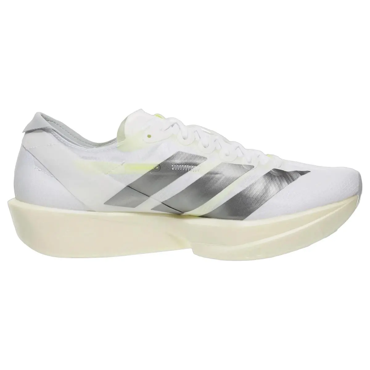 Adidas shoes - Adizero Takumi Sen 11 - Adizero Takumi Sen - KH8898 - Cloud White/Iron Metallic/Solar Yellow 1