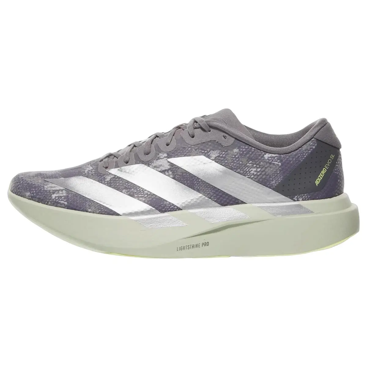 Adidas shoes - Adizero Evo Sl Woven - Adizero Evo Woven - KI4256 - Halo Green/Matte Silver/Semi Frozen Lemon 5