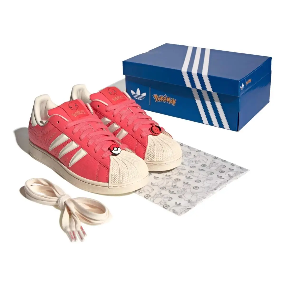Adidas shoes - adidas Superstar - Superstar - Red, Manufacturer: Preloved Scarlet / Preloved Scarlet / Cream White 3