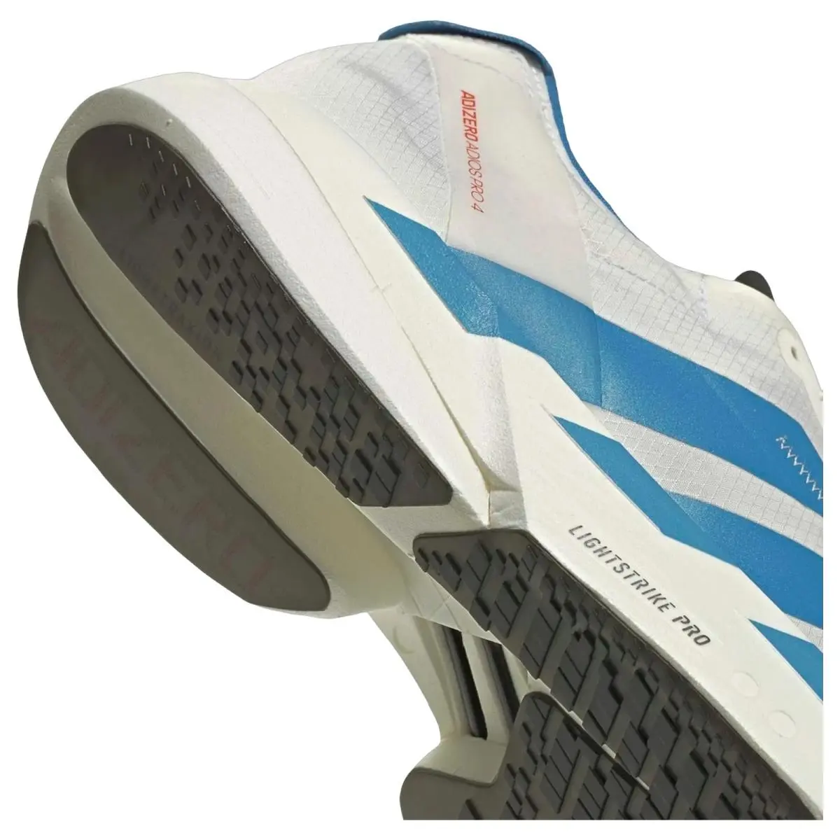 Adidas shoes - Adizero Adios Pro 4 - Adizero Adios Pro - KH7343 - White/Blue/Red 6