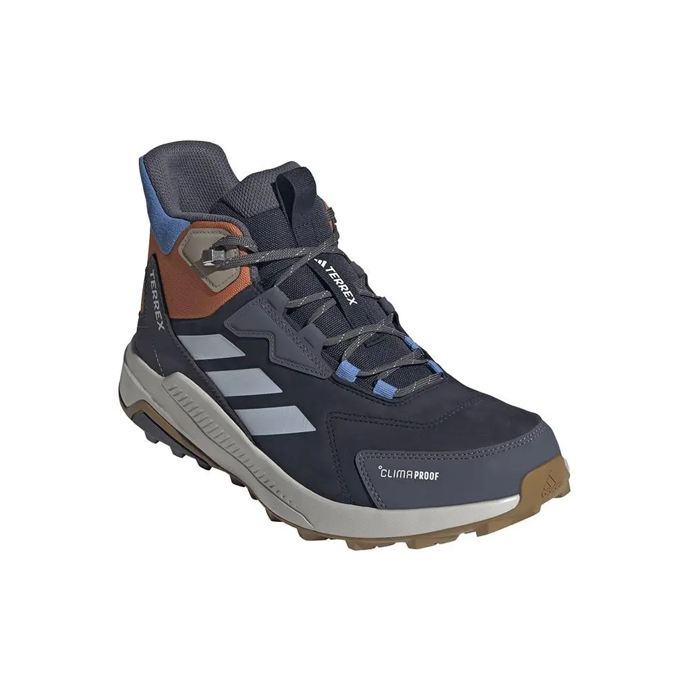 Adidas shoes - adidas Terrex Anylander Leather Mid Climaproof Hiking - SB1158-KH8878 - Blue 0