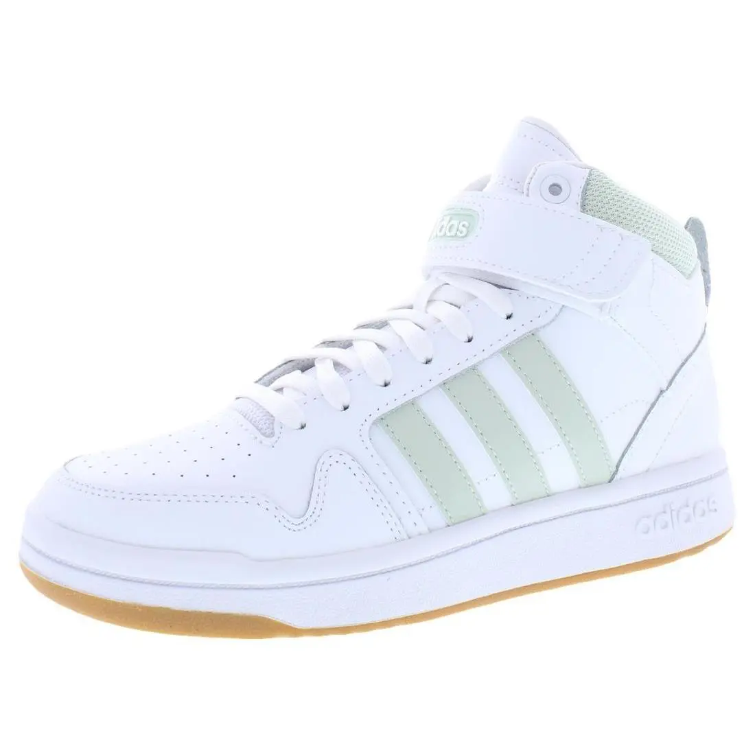 Adidas shoes - Cloud White/Linen Green/Gum, Main: White 4
