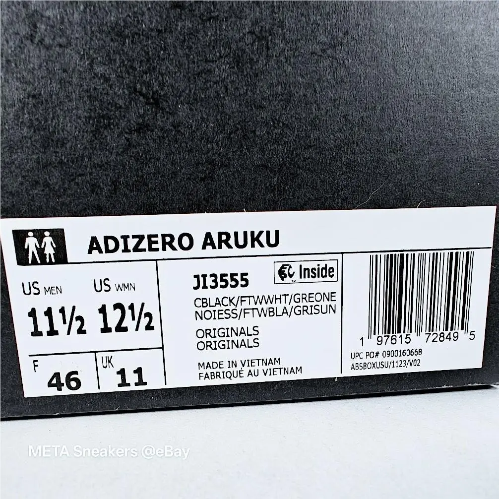 Adidas shoes - Adidas Adizero Aruku - Adizero Aruku - JI3555 - Core Black / Cloud White / Grey One 0
