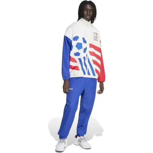 Adidas clothing - adidas Originals Graphic Woven Track Top - KC5442 - White 2