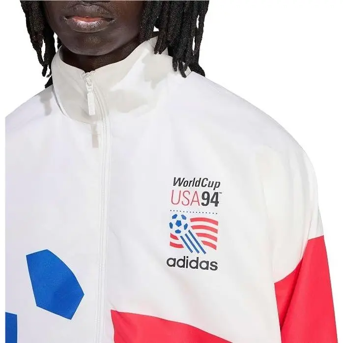 Adidas clothing - adidas Originals Graphic Woven Track Top - KC5442 - White 4