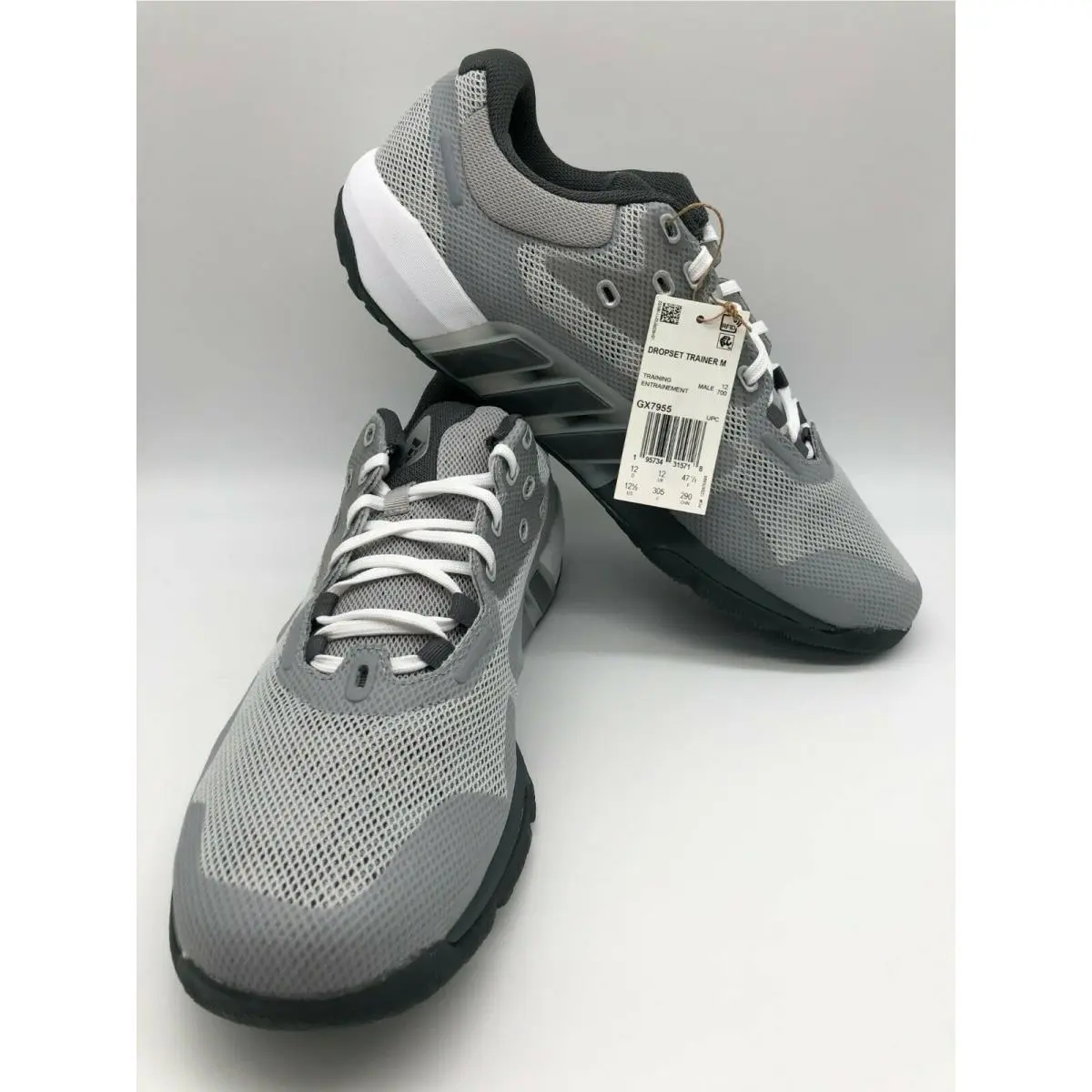 Adidas shoes - Dropset Trainer - Dropset Trainer - GX7955 - Grey Three / Cloud White / Grey Six (UPC: 195734315718) 4