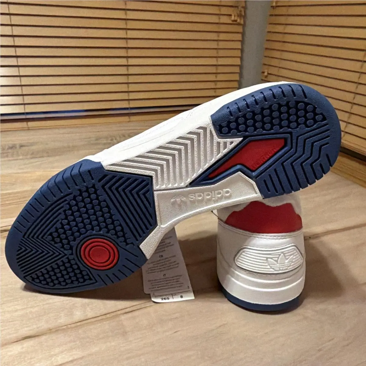 Adidas shoes - adidas Tekkira Cup - Tekkira Cup - HQ4814 - White, Manufacturer: Cloud White/Dusky Petrol/Better Scarlet 3